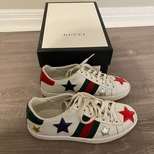 Gucci Star Ace Sneakers Size 35